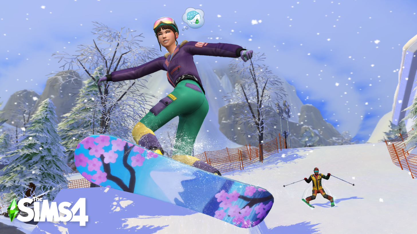 Sims 4: Śnieżna eskapada